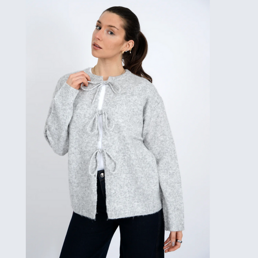 Calla Long Sleeve Crew Neck Cardigan