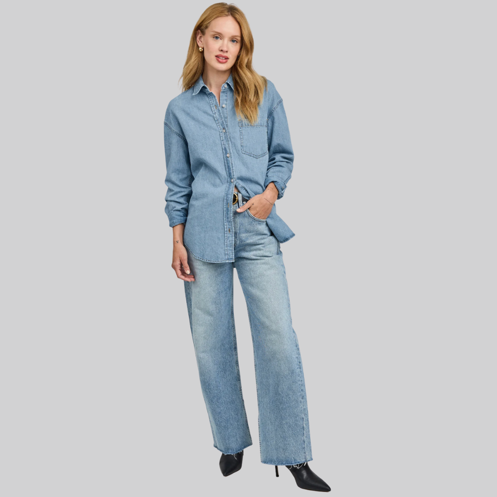 Whitney Denim Button Down Shirt
