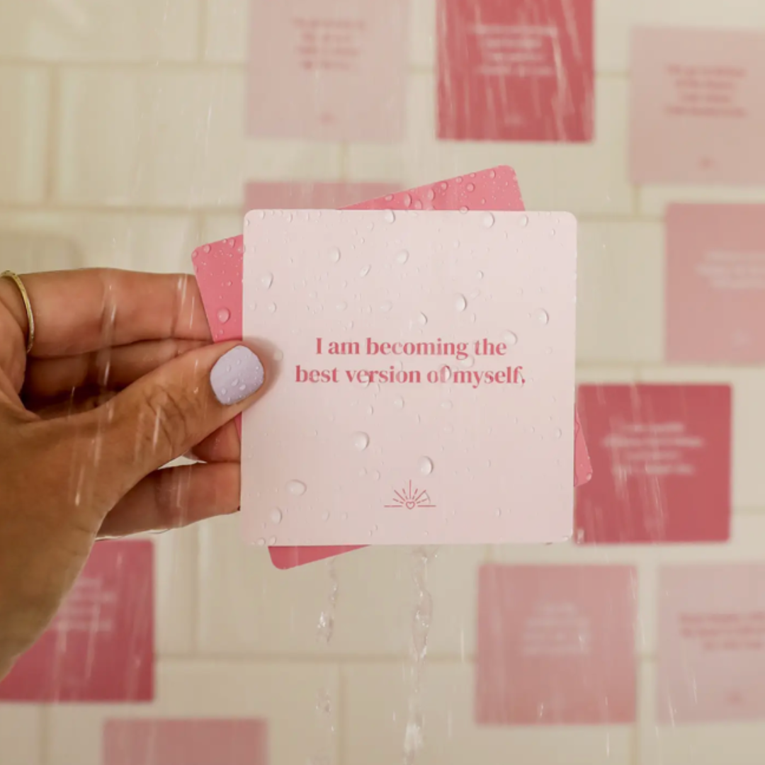 Shower Affirmation Cards
