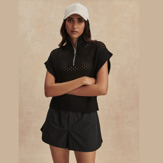 Gaines Half-Zip Knit