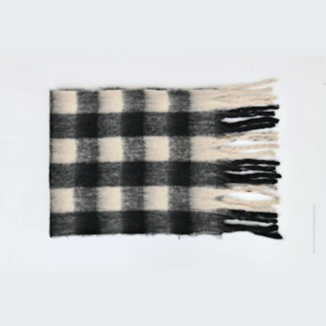 Oversized Fuzzy Scarf