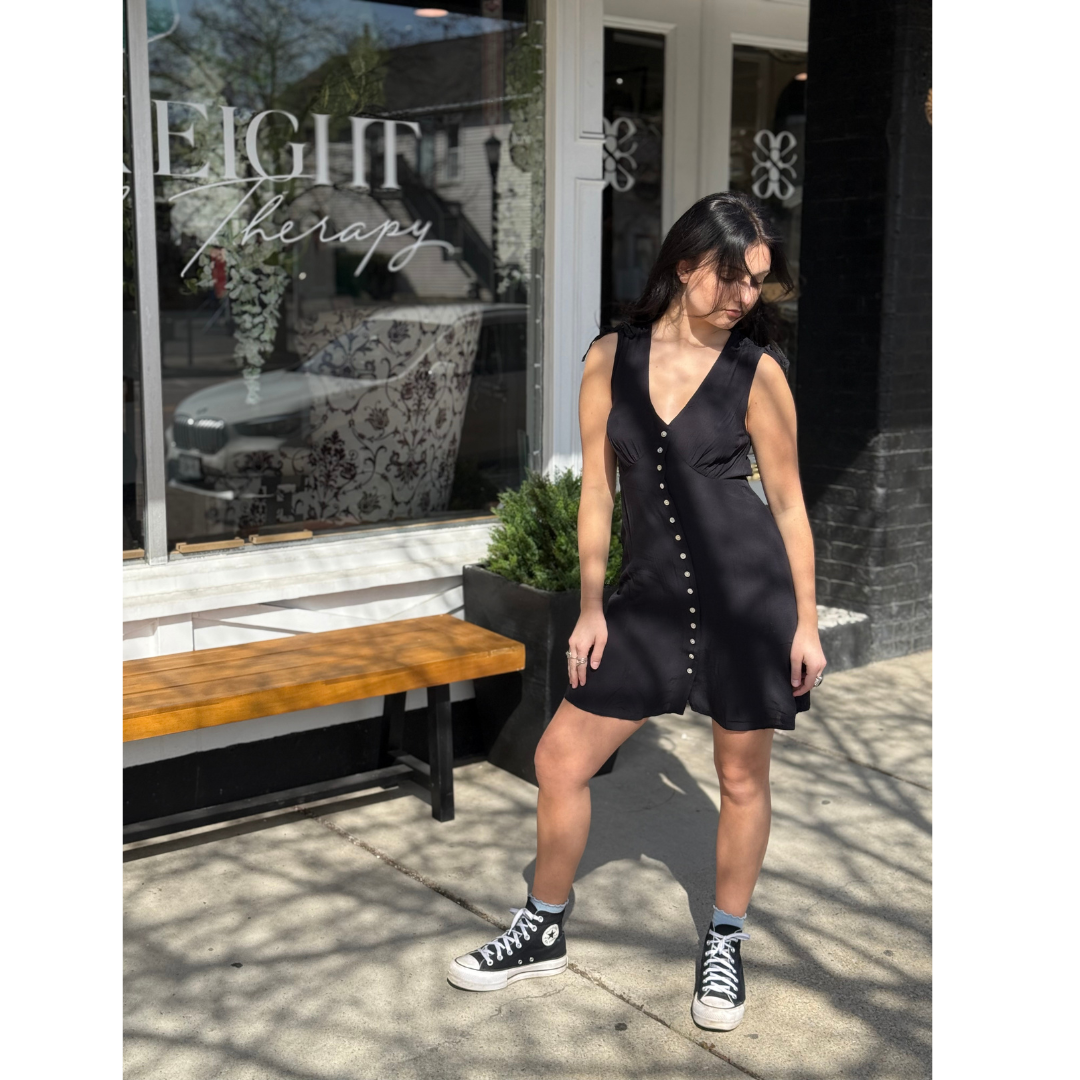 Aria Crepe Camille Dress