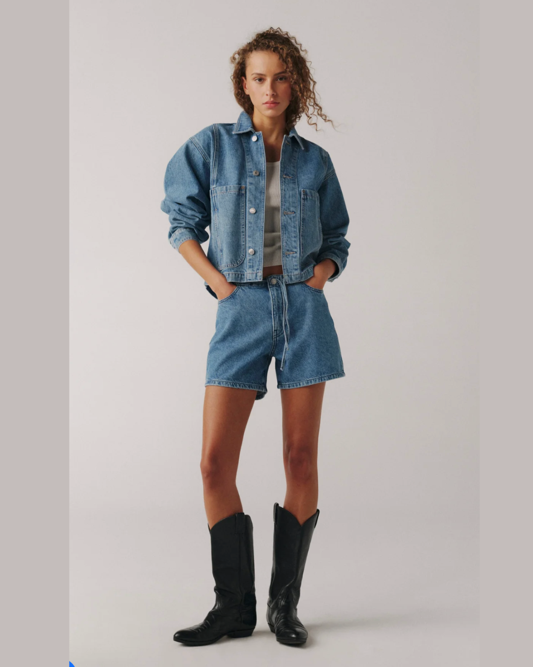 The Big Easy - Pull On Denim Short