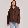 Jaxxon Wood Brown Shacket
