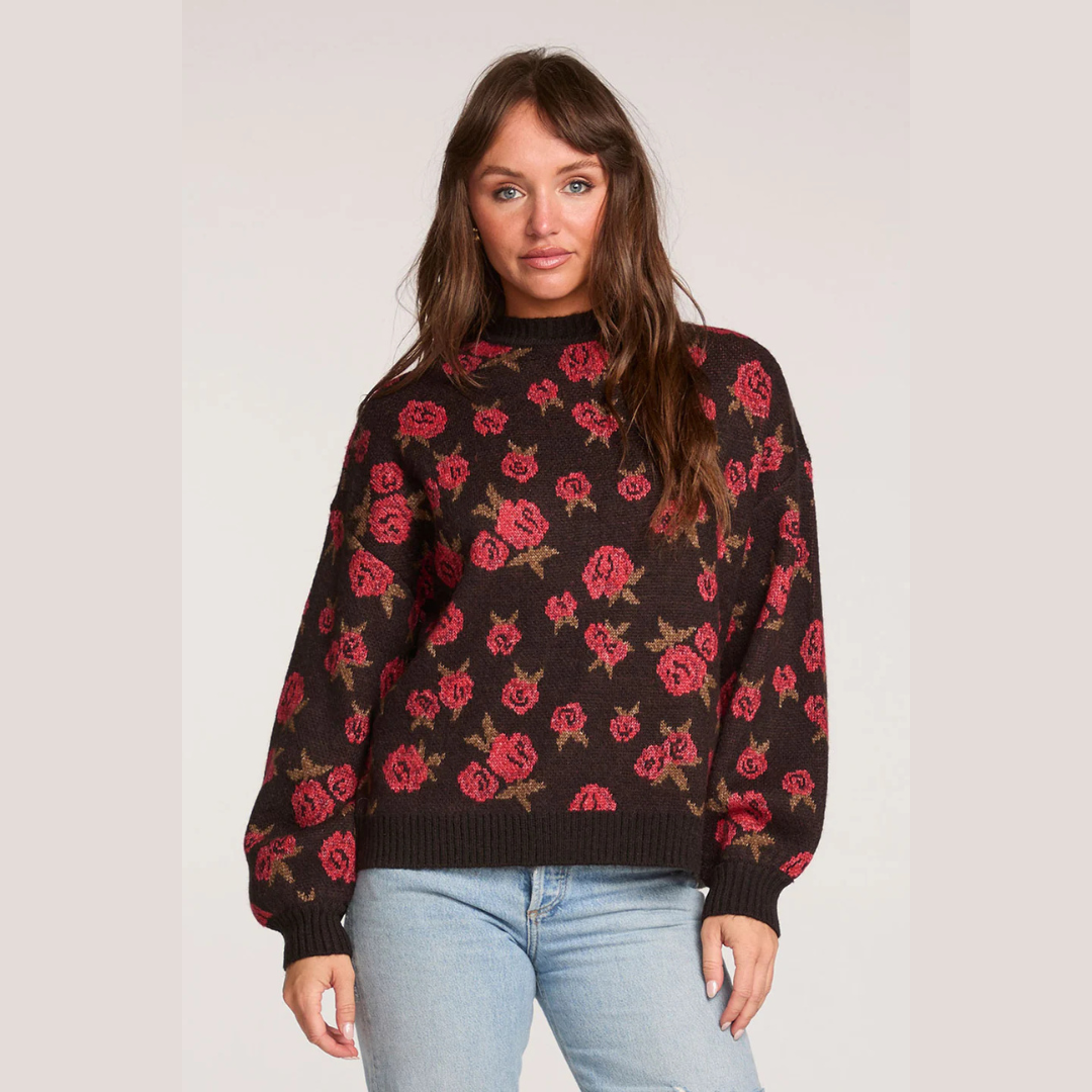 Lionna Black Sweater