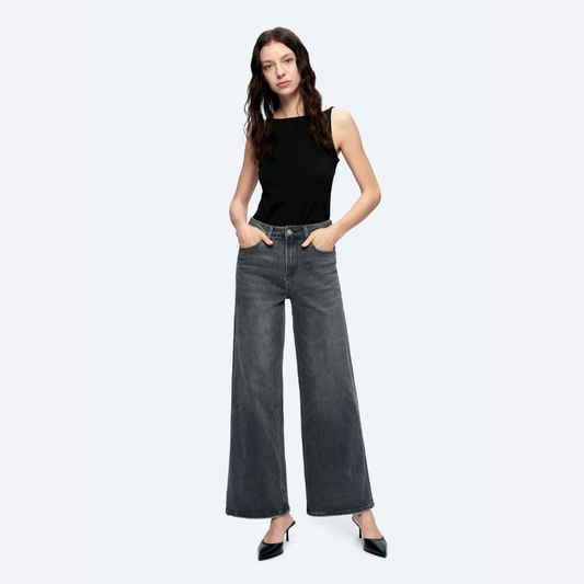 Judy High Rise Wide Leg Denim