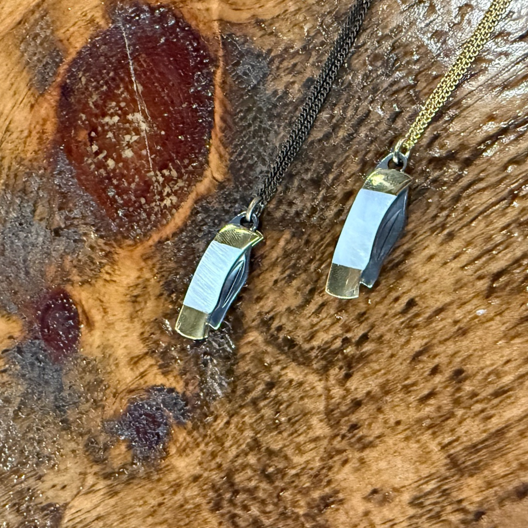 Knife on Chain Necklace