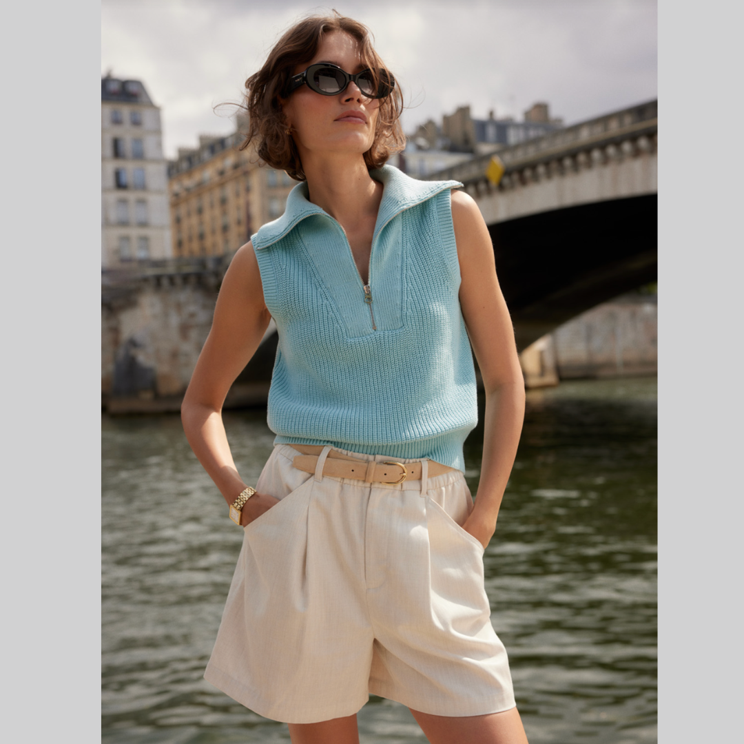 Clifford Half Zip Knit