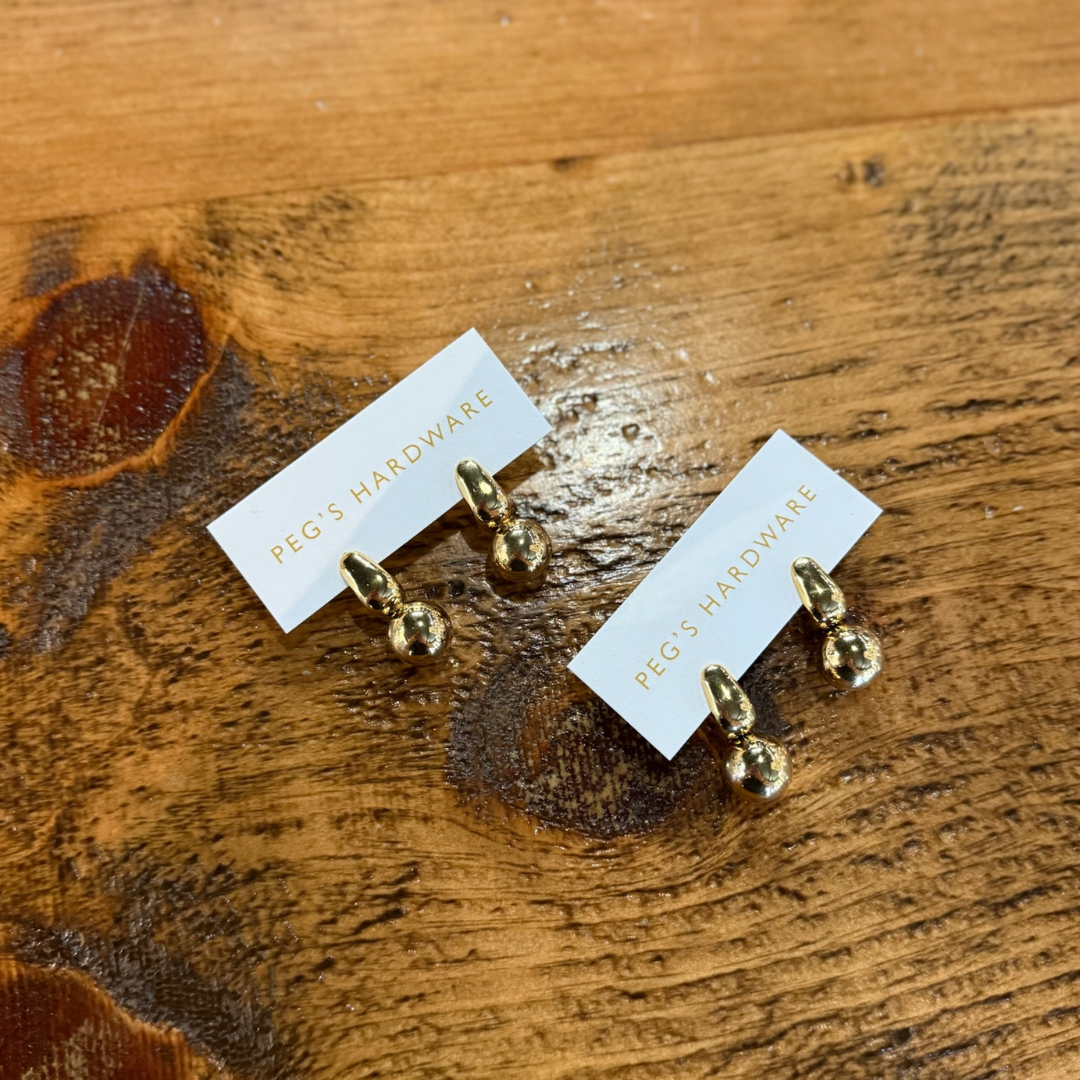 Pegs Hardware Claire Collection | Earrings