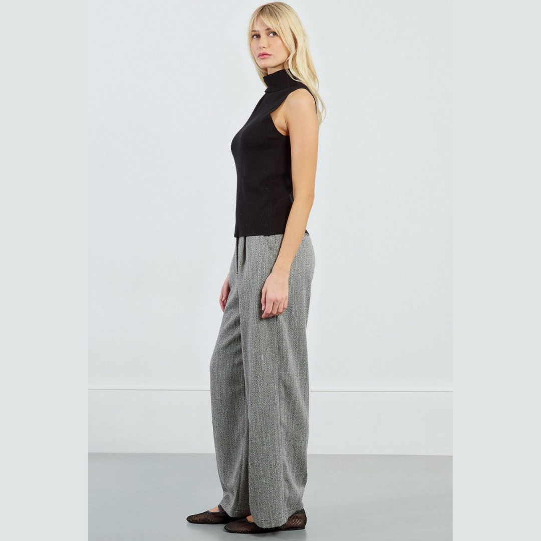 Saturday Nights Sleeveless Turtle Neck