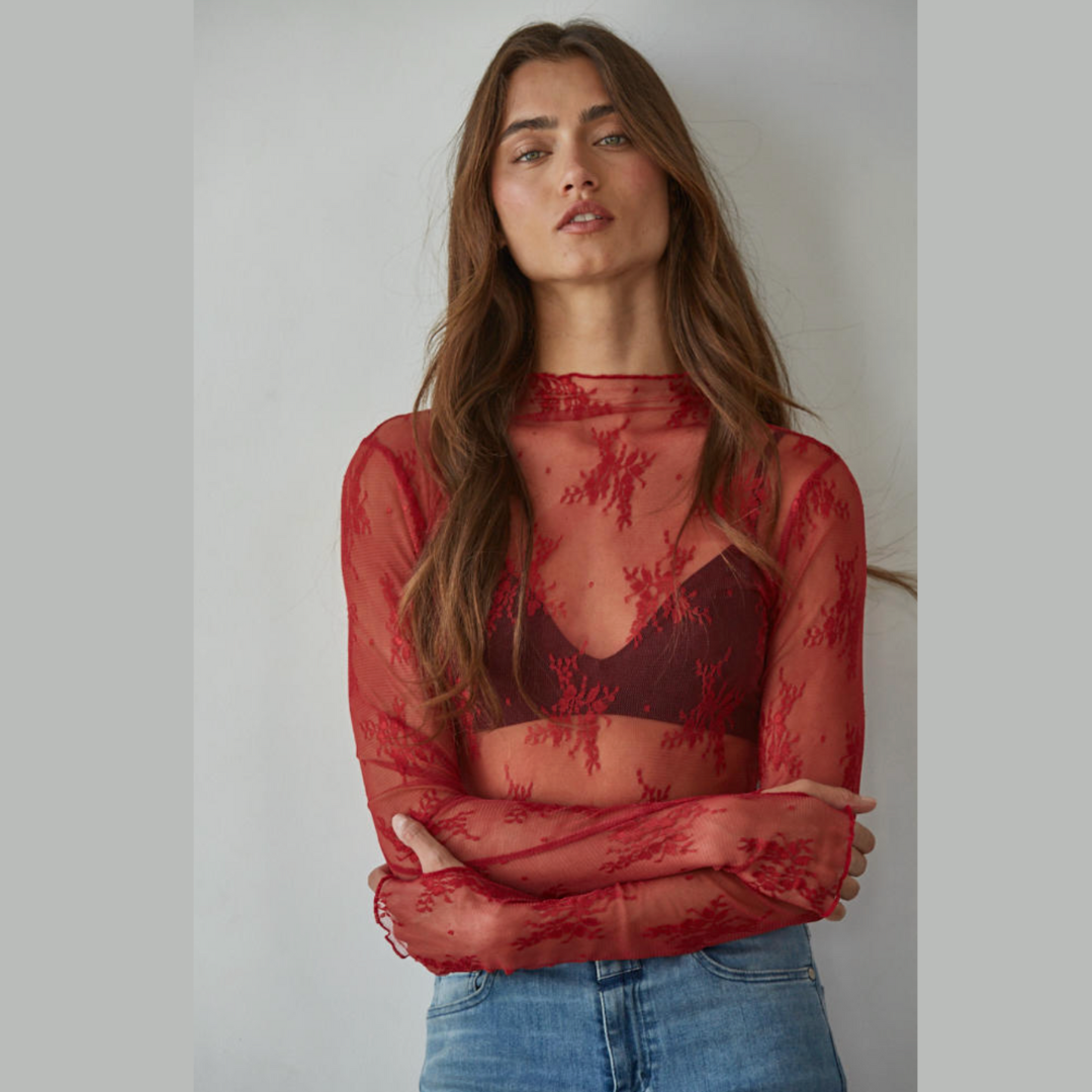 Aubrey Lace Top