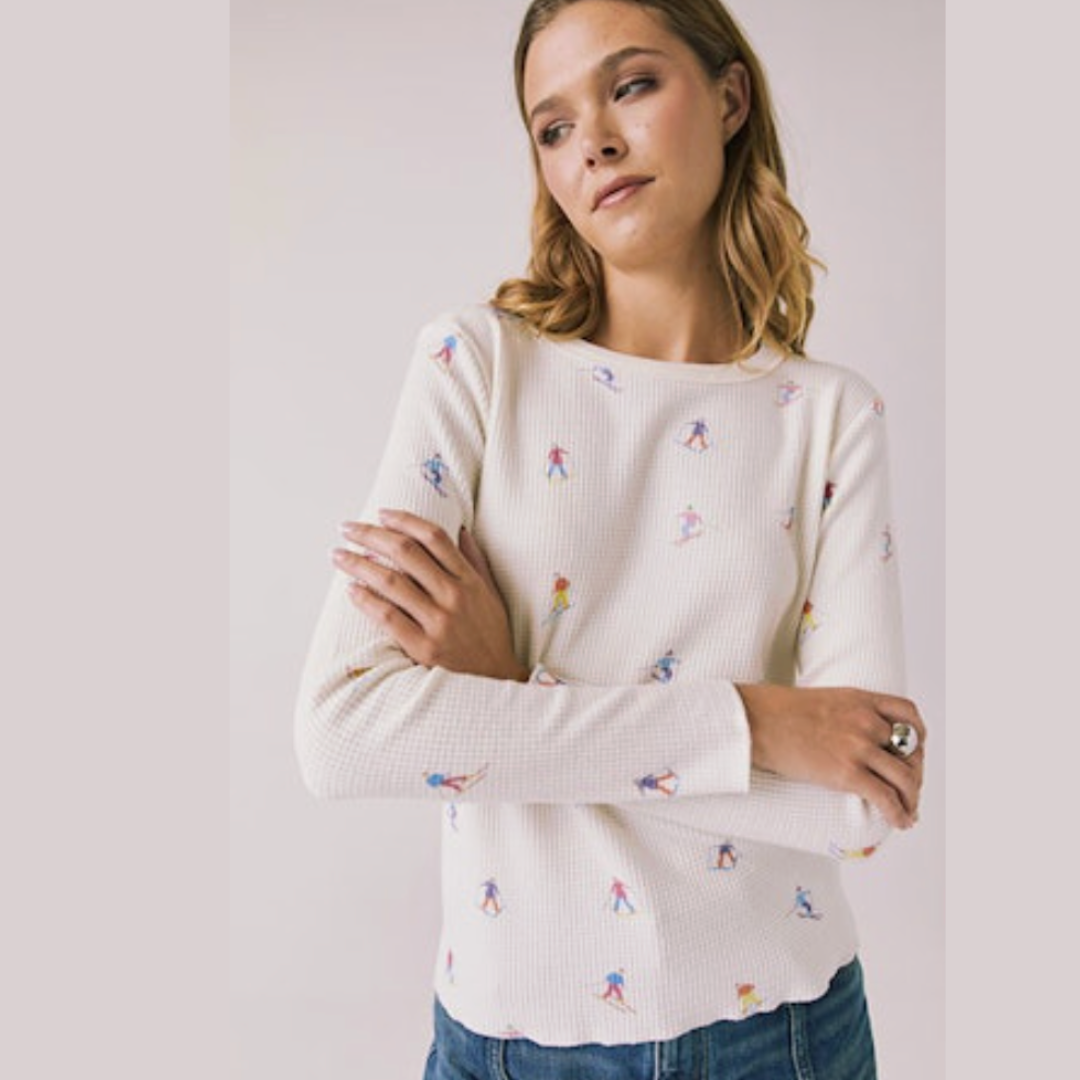 All Over Skiers Waffle Crew