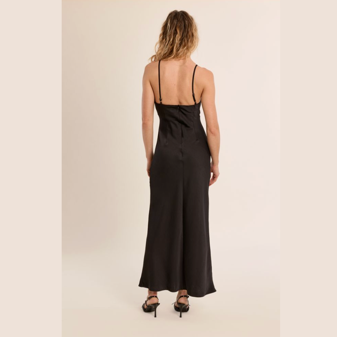 Long Satin Dress