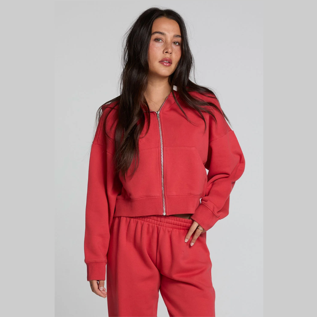 Abilene Dry Red Zip Up (part of set)