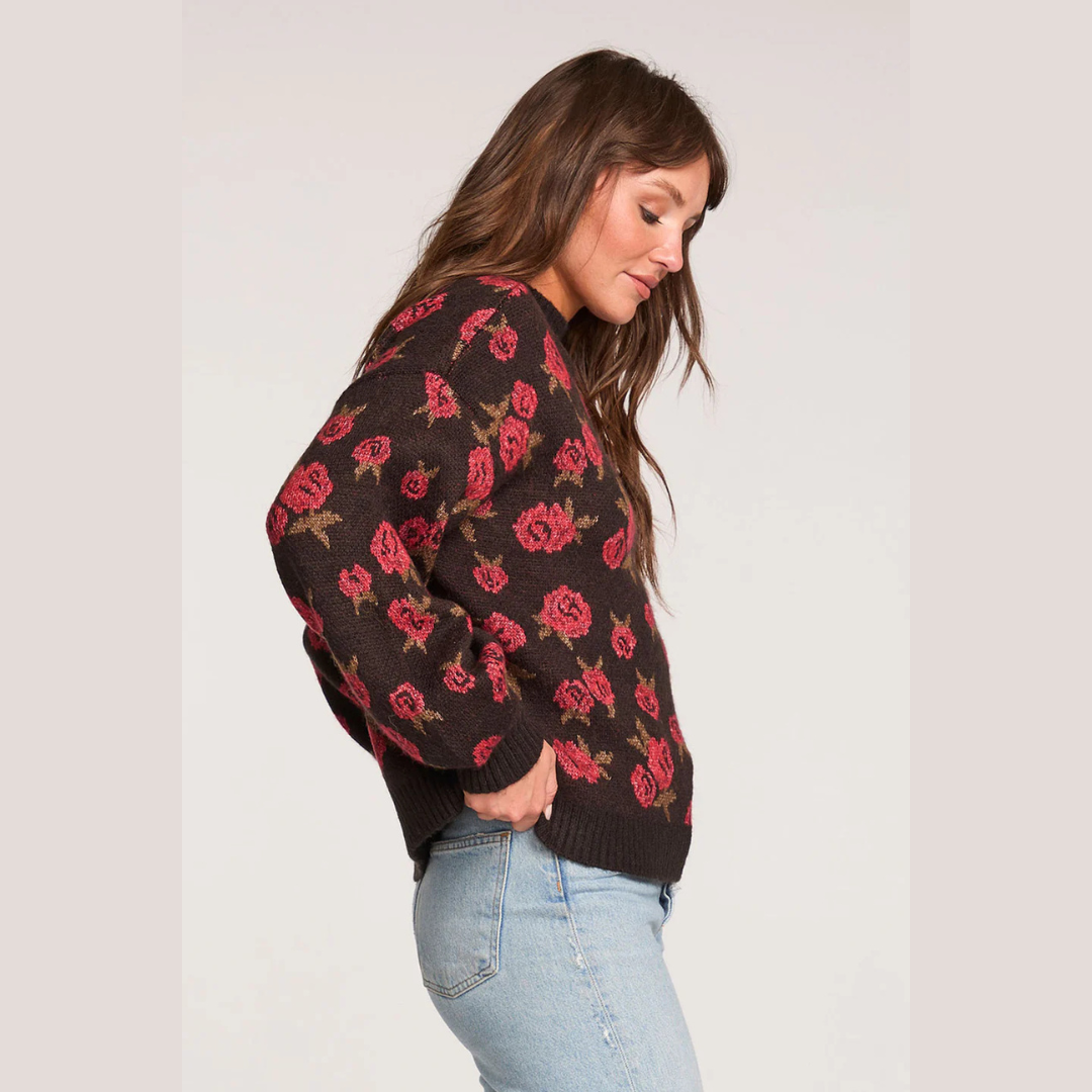 Lionna Black Sweater