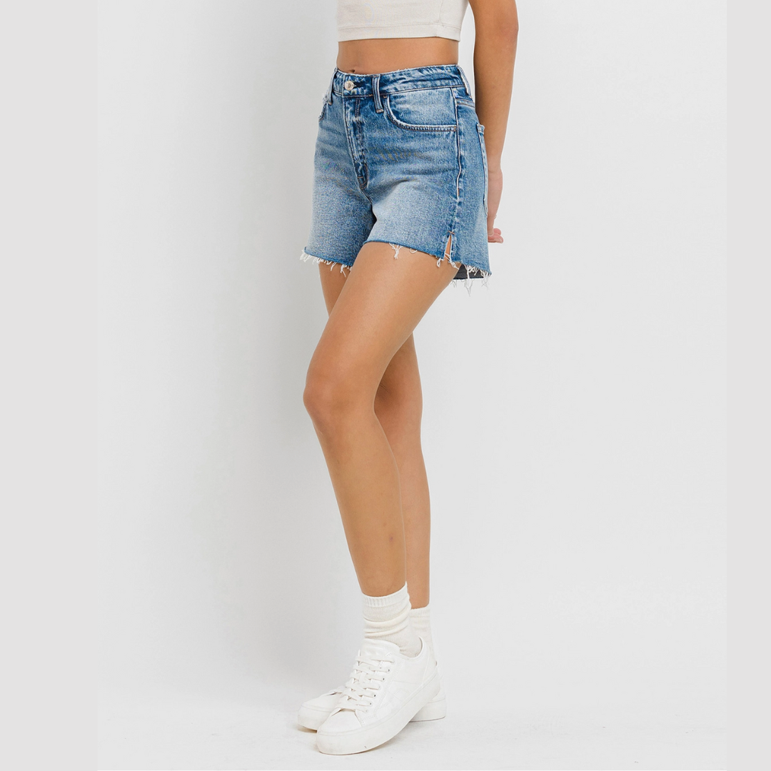 The Rebecca High Rise Clean Cut A Line Short