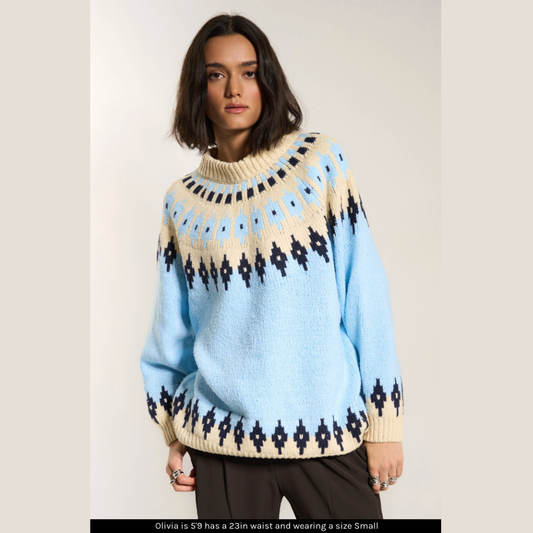 Kathleen Fair Isle Pullover