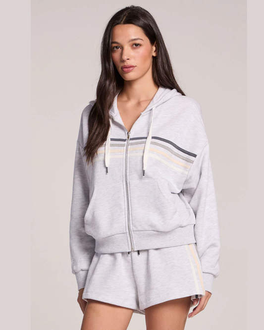 Contrast Strappings Zip-Up (part of set)