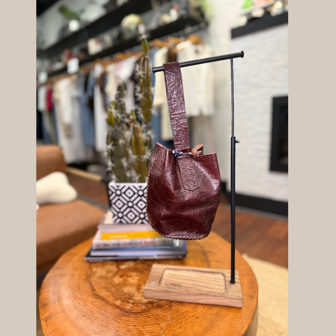 Volta Atelier Upcycled Leather Handbangs