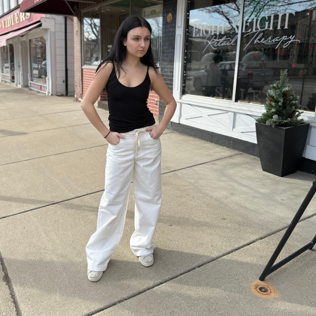 Public Life Low Rise Baggy Fit Pant