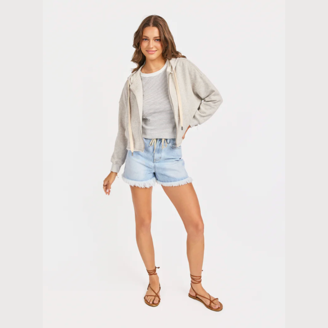 Nora Zip Front Hoodie