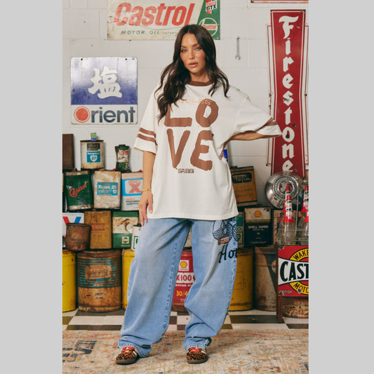 The Very Oversized Love Revolution Tee
