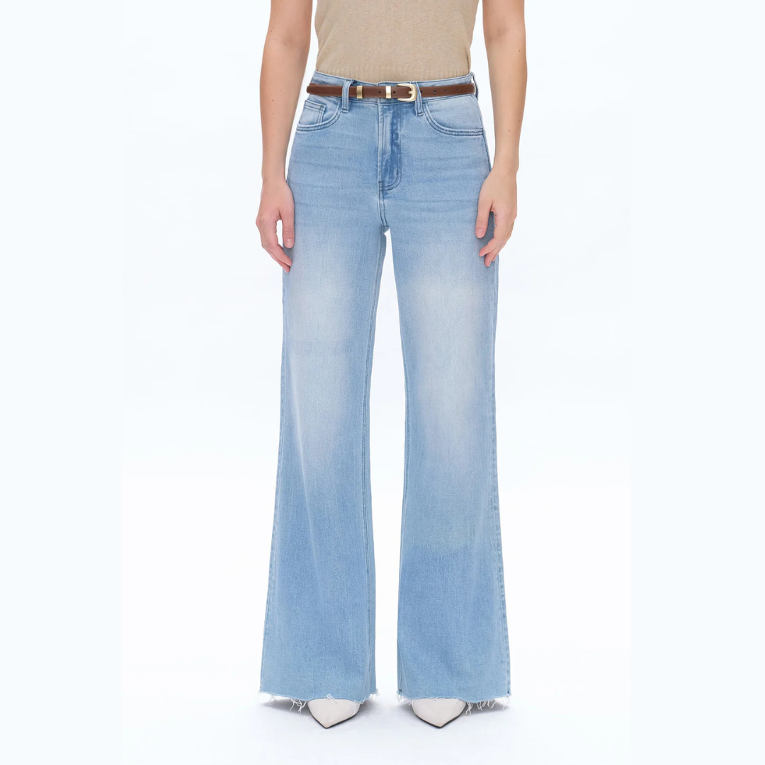 The Lyssa High Rise Wide Leg Comfort Denim