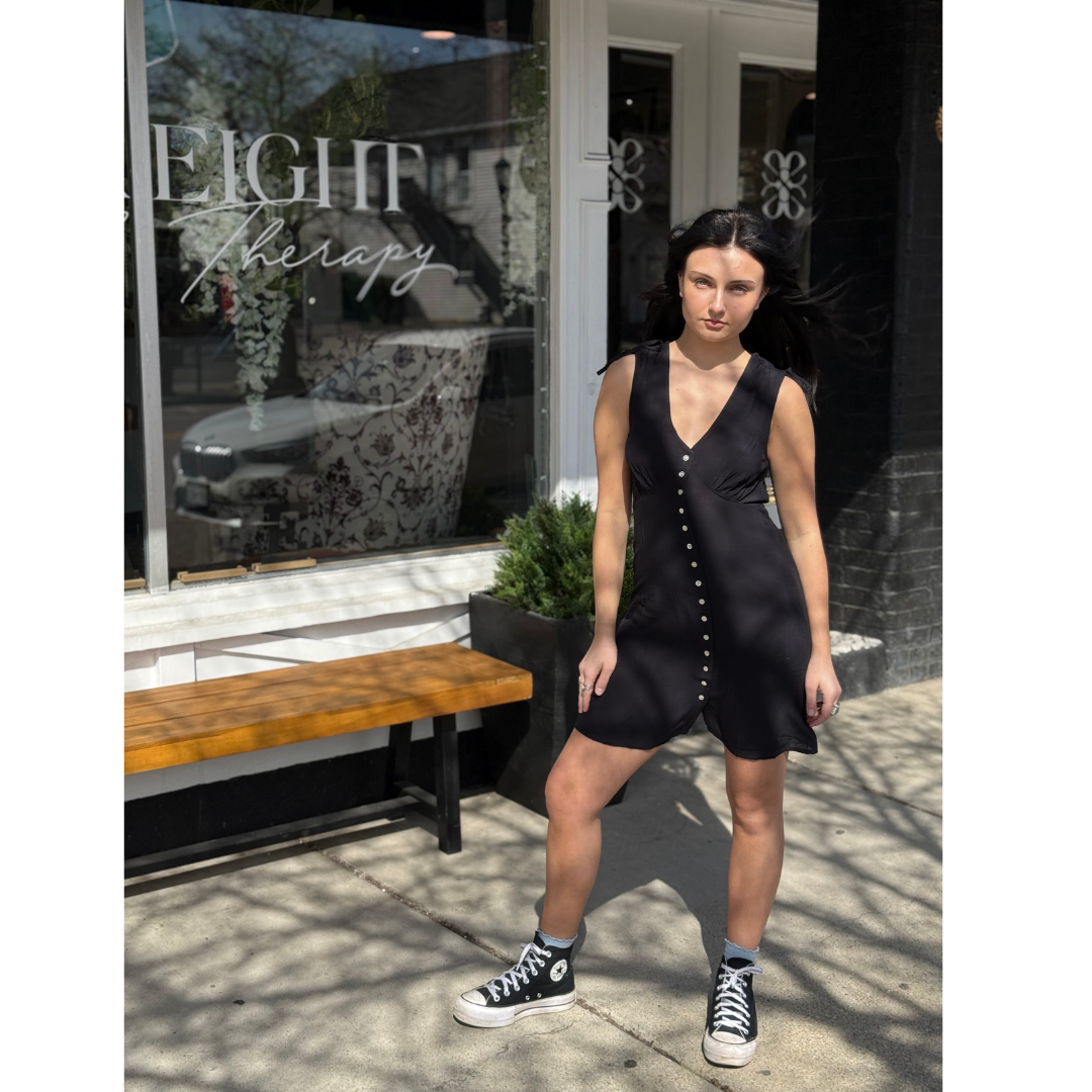 Aria Crepe Camille Dress