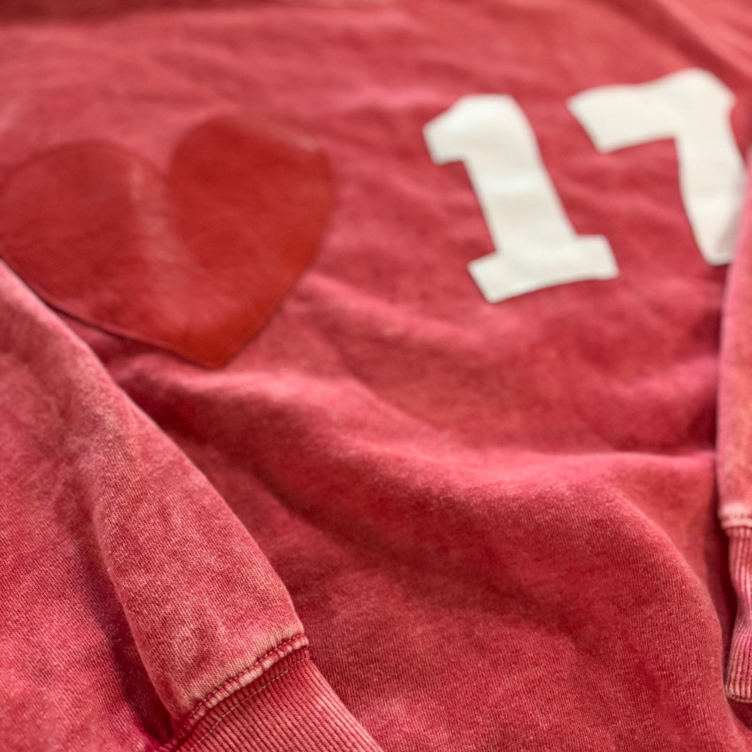 [Heart] 17 Vintage Wash Crew