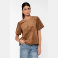 Juliette Faux Suede Top
