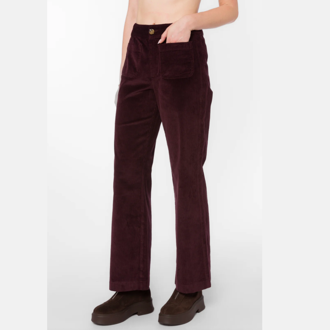 Deep Plum Becker Cords