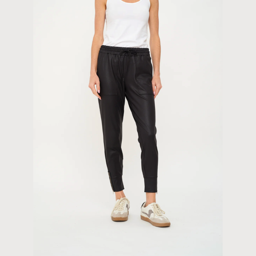 Headliner Coated Zip Jogger