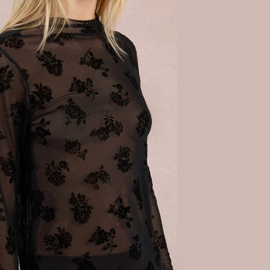 The Floral Sheer