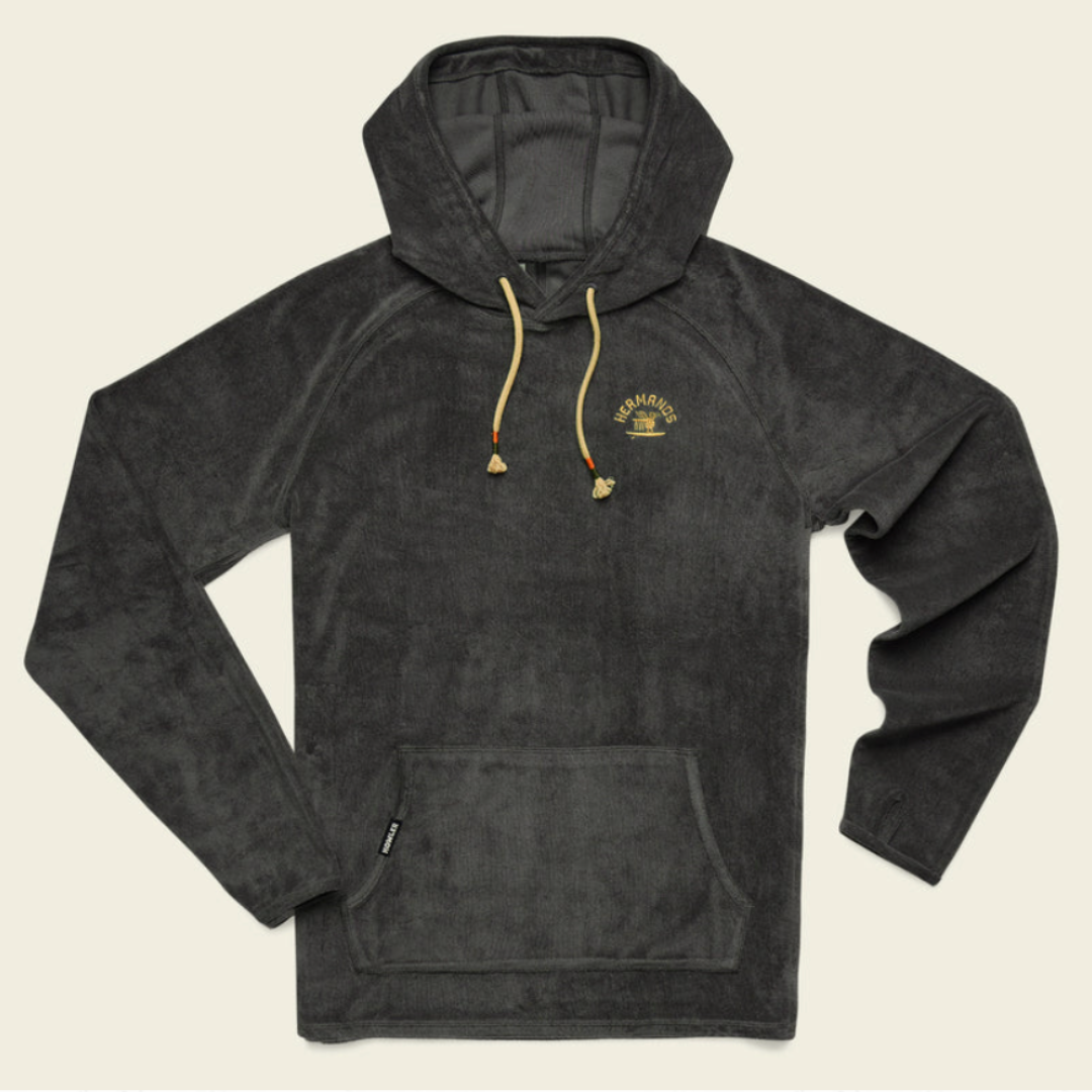 Howler Brothers | Antique Black Terrycloth Hoodie FINAL SALE