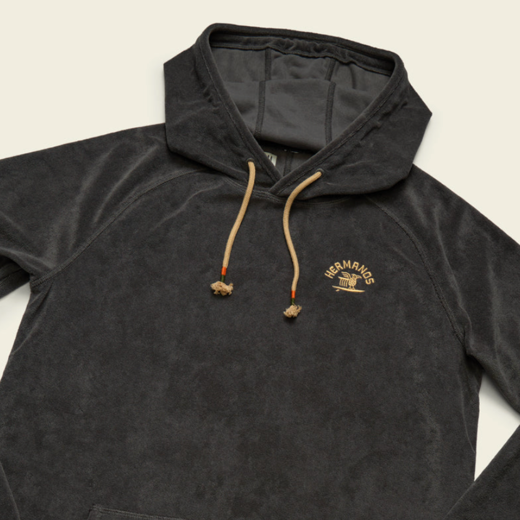 Howler Brothers | Antique Black Terrycloth Hoodie FINAL SALE