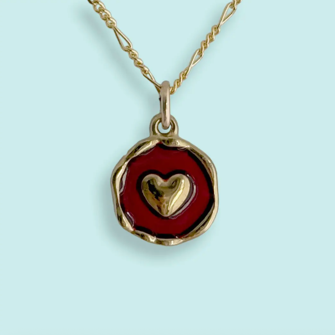 Red Heart Necklace