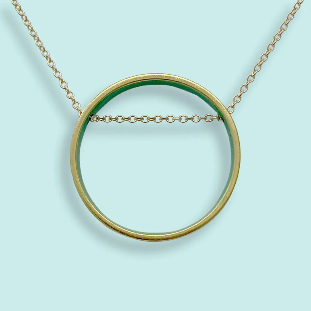 Small (Color) Circle Necklace