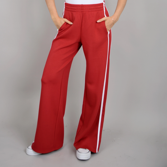 Valencia Soft Knit Crimson Pant