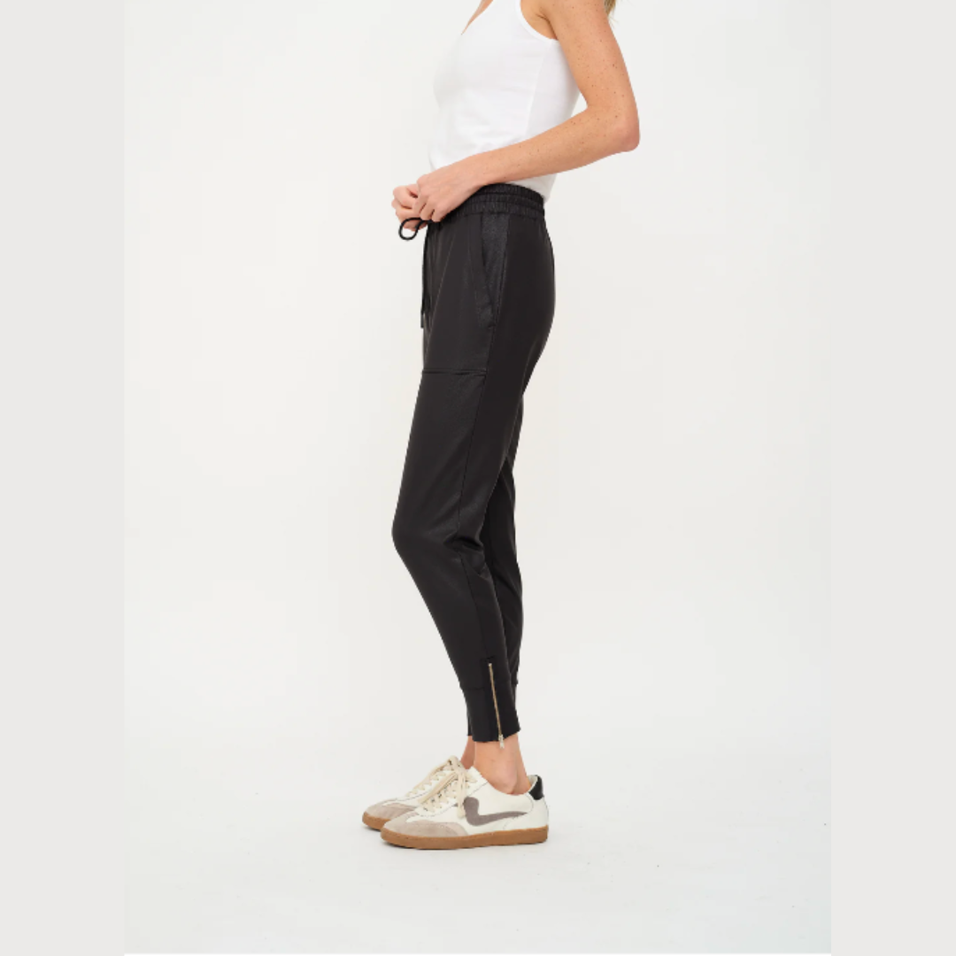 Headliner Coated Zip Jogger