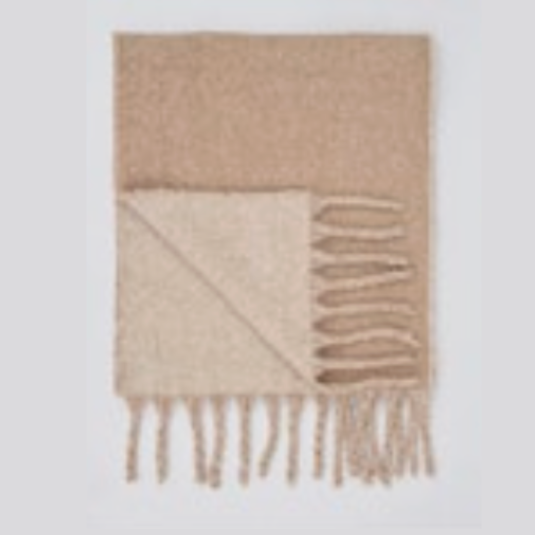 Oversized Fuzzy Scarf