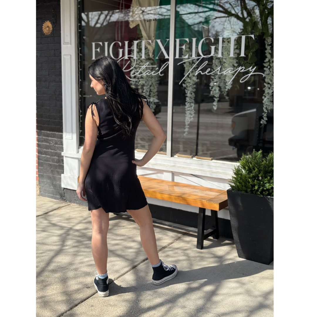 Aria Crepe Camille Dress