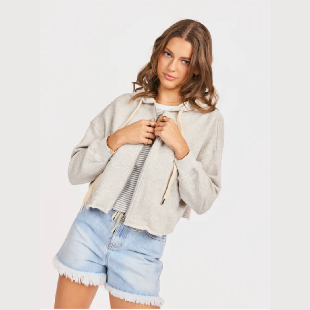 Nora Zip Front Hoodie