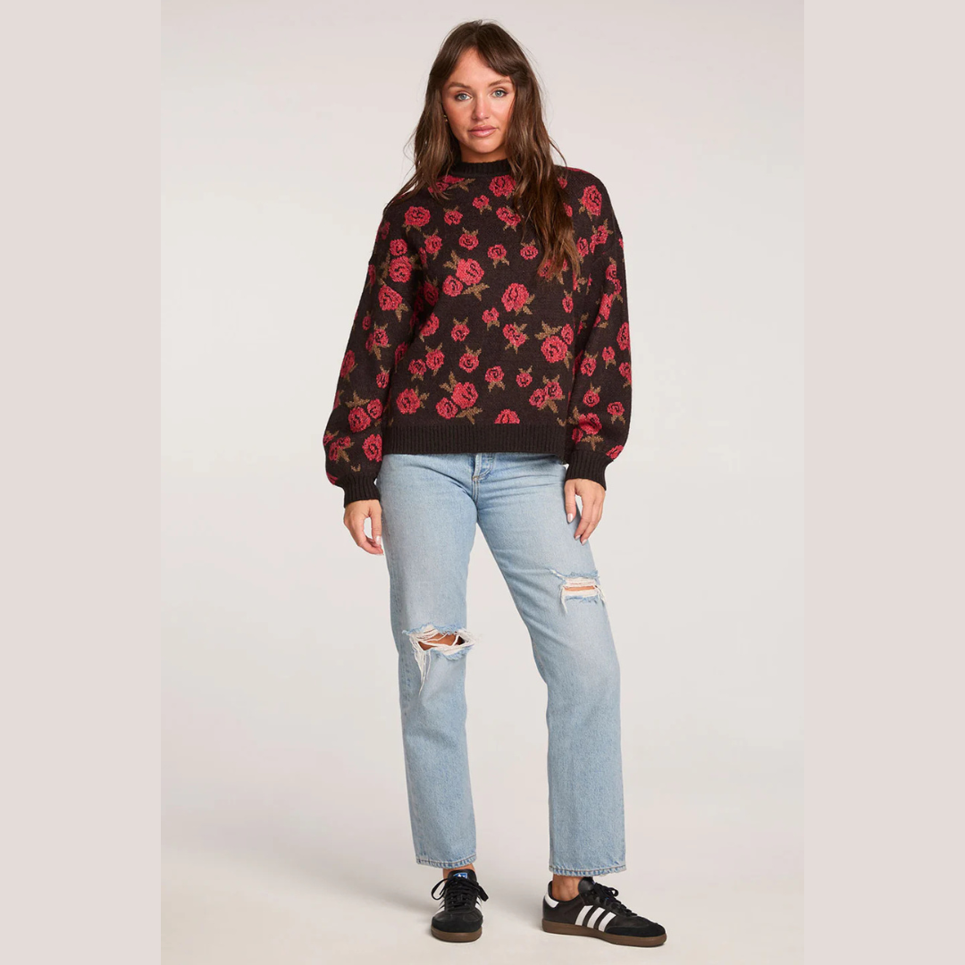 Lionna Black Sweater