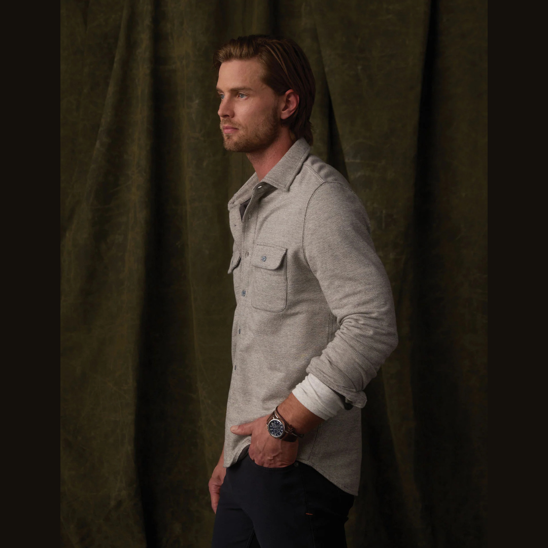 Men's Textured Knit Shirt