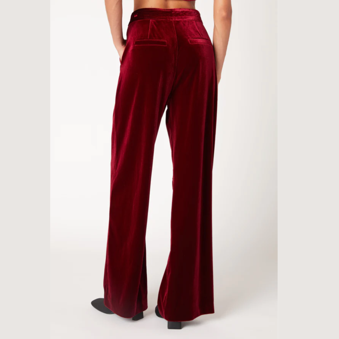 Sneak Peak Velvet Trouser