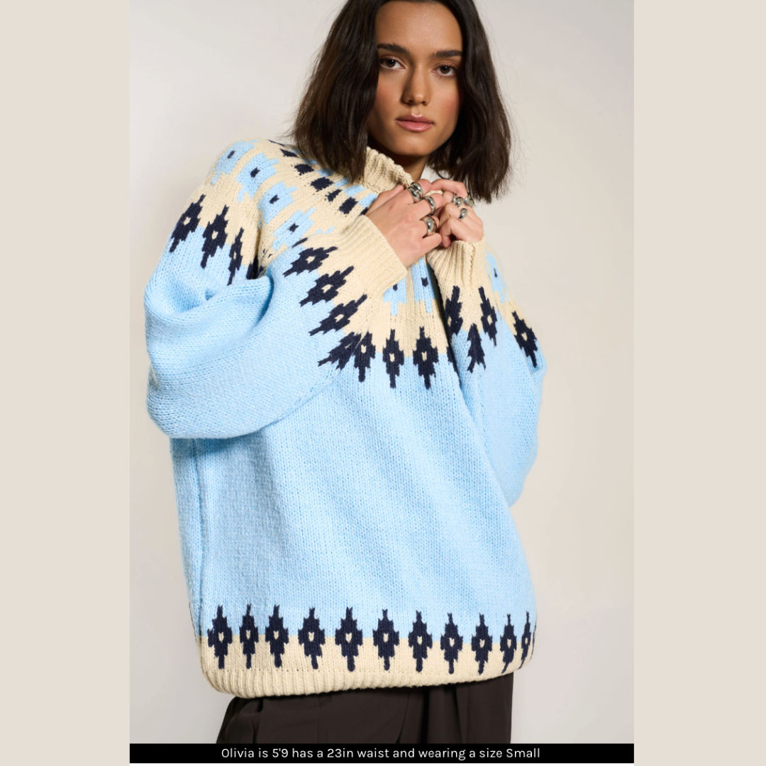 Kathleen Fair Isle Pullover