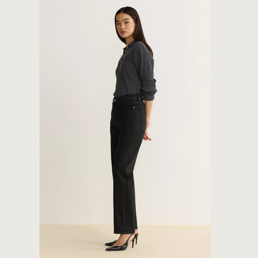 ASE Stretch in Coated Noir