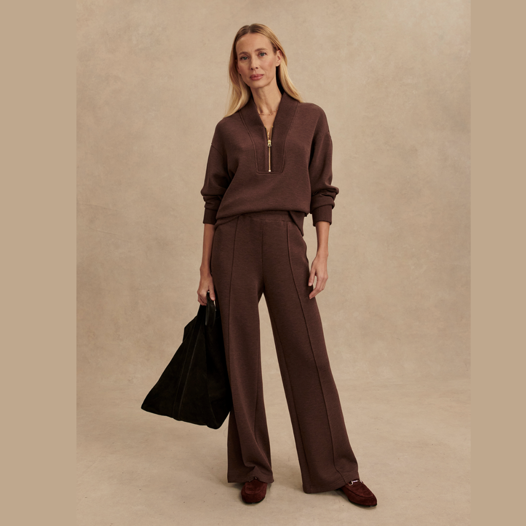 Sally Half Zip Sweat