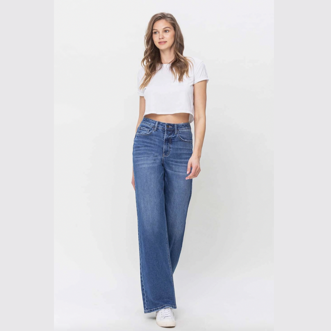 The Lindsey Wide Leg Denim