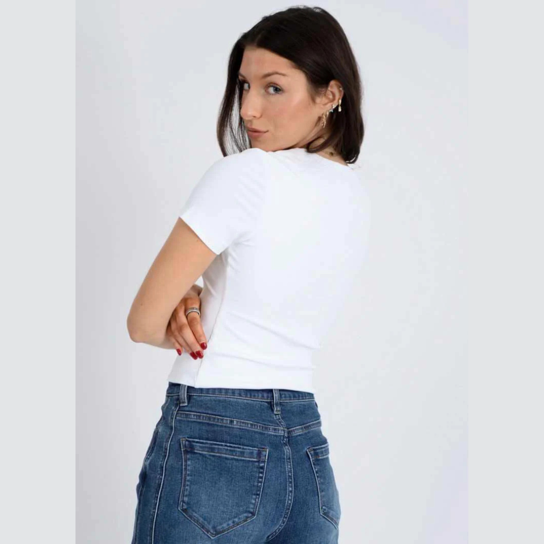 Roxi Round Neck Tee